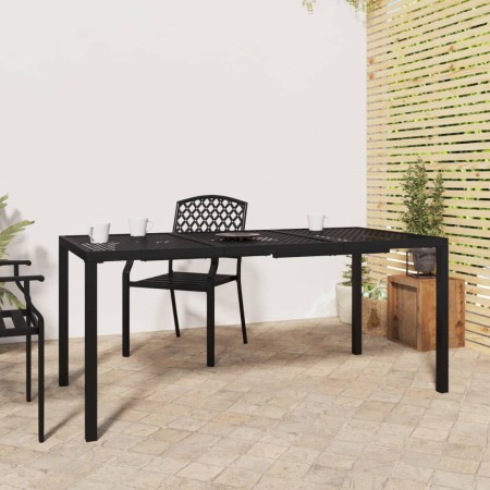 Mesa de jardín de acero gris antracita 165x80x72 cm de vidaXL, Mesas de jardín - Ref: Foro24-362746, Precio: 173,36 €, Descue...