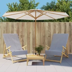 Beach towels 2 pcs gray fabric 400 g/m² 60x135 cm by vidaXL, Beach towels - Ref: Foro24-362671, Price: 25,76 €, Discount: %