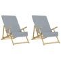 Strandtücher 2 Stück grauer Stoff 400 g/m² 60x135 cm von vidaXL, Strandtücher - Ref: Foro24-362671, Preis: 21,42 €, Rabatt: %