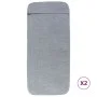 Beach towels 2 pcs gray fabric 400 g/m² 60x135 cm by vidaXL, Beach towels - Ref: Foro24-362671, Price: 25,76 €, Discount: %