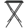 Folding garden table anthracite gray steel mesh 50x50x72 cm by vidaXL, Garden tables - Ref: Foro24-362748, Price: 67,34 €, Di...