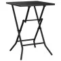 Folding garden table anthracite gray steel mesh 50x50x72 cm by vidaXL, Garden tables - Ref: Foro24-362748, Price: 67,34 €, Di...