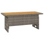 3-piece garden furniture set with gray synthetic rattan cushions by vidaXL, Garden sets - Ref: Foro24-362178, Price: 631,04 €...