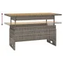 3-teiliges Gartenmöbel-Set und Kissen synthetisches Rattangrau von vidaXL, Gartensets - Ref: Foro24-362178, Preis: 631,04 €, ...