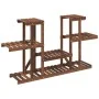 Blumenständer aus massivem Tannenholz, 110 x 25 x 73 cm von vidaXL, Topfständer - Ref: Foro24-362853, Preis: 46,97 €, Rabatt: %