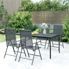 Anthracite gray steel mesh garden table 165x80x72 cm by vidaXL, Garden tables - Ref: Foro24-362734, Price: 123,70 €, Discount: %