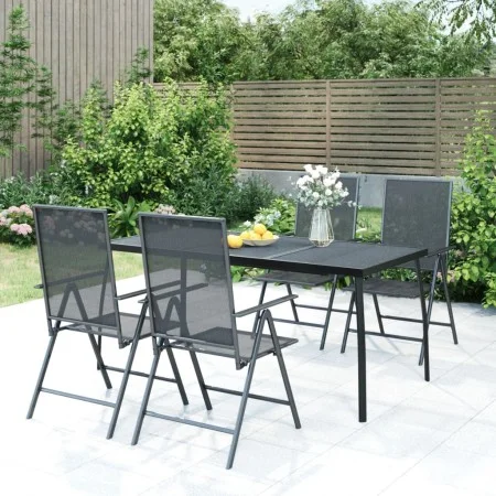 Anthracite gray steel mesh garden table 165x80x72 cm by vidaXL, Garden tables - Ref: Foro24-362734, Price: 123,70 €, Discount: %