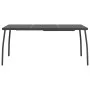 Anthracite gray steel mesh garden table 165x80x72 cm by vidaXL, Garden tables - Ref: Foro24-362734, Price: 123,70 €, Discount: %