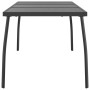 Anthrazitgrauer Gartentisch aus Stahlgeflecht, 165 x 80 x 72 cm von vidaXL, Gartentische - Ref: Foro24-362734, Preis: 125,17 ...