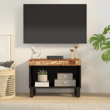 Mueble de TV madera maciza reciclada 60x33x43,5 cm by vidaXL, TV Furniture - Ref: Foro24-352883, Price: 78,02 €, Discount: %
