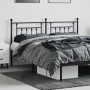 Schwarzes Metallkopfteil 180 cm von vidaXL, Kopf- und Fußteile - Ref: Foro24-353573, Preis: 52,45 €, Rabatt: %
