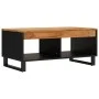 Mesa de centro de madera maciza de acacia 90x50x40 cm de vidaXL, Mesas de centro - Ref: Foro24-352870, Precio: 133,15 €, Desc...
