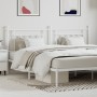 White metal headboard 200 cm by vidaXL, Headboards and footboards - Ref: Foro24-353624, Price: 44,89 €, Discount: %