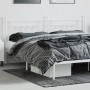 Kopfteil aus weißem Metall, 200 cm von vidaXL, Kopf- und Fußteile - Ref: Foro24-353624, Preis: 44,89 €, Rabatt: %