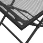 Folding garden table, anthracite gray steel mesh, 38x38x38 cm. by vidaXL, Garden tables - Ref: Foro24-362766, Price: 47,82 €,...