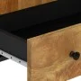 Sideboard with iron drawer and solid mango wood 60x33x100 cm by vidaXL, Sideboards - Ref: Foro24-352936, Price: 202,47 €, Dis...
