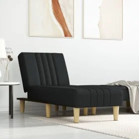 Black fabric divan sofa by vidaXL, Daybeds - Ref: Foro24-352824, Price: 128,94 €, Discount: %