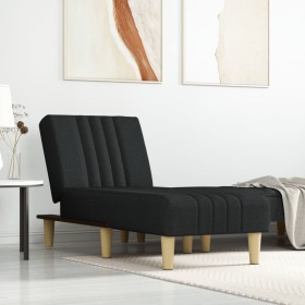 Diwansofa aus schwarzem Stoff von vidaXL, Tagesbetten - Ref: Foro24-352824, Preis: 130,86 €, Rabatt: %