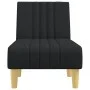 Black fabric divan sofa by vidaXL, Daybeds - Ref: Foro24-352824, Price: 128,94 €, Discount: %