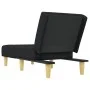 Black fabric divan sofa by vidaXL, Daybeds - Ref: Foro24-352824, Price: 128,94 €, Discount: %