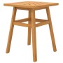 Solid acacia wood side table 45x45x60 cm by vidaXL, Garden tables - Ref: Foro24-362229, Price: 66,99 €, Discount: %