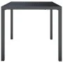 Mesa de jardín de acero gris antracita 110x80x72 cm de vidaXL, Mesas de jardín - Ref: Foro24-362745, Precio: 153,08 €, Descue...