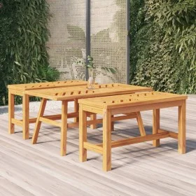 Mesa de centro madera maciza acacia 100x50x45 cm de vidaXL, Mesas de jardín - Ref: Foro24-362233, Precio: 82,64 €, Descuento: %