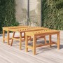 Couchtisch aus massivem Akazienholz, 100 x 50 x 45 cm von vidaXL, Gartentische - Ref: Foro24-362233, Preis: 83,79 €, Rabatt: %