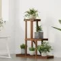 Blumenständer aus massivem Tannenholz, 81 x 25 x 75,5 cm von vidaXL, Topfständer - Ref: Foro24-362871, Preis: 32,05 €, Rabatt: %