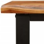 Bank mit Live-Kante aus massivem Akazienholz 140 cm von vidaXL, Bänke für Hallen und Lager - Ref: Foro24-353294, Preis: 158,2...