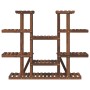 Massivholzblumenständer aus Fichtenholz 110x25x110,5 cm von vidaXL, Topfständer - Ref: Foro24-362857, Preis: 66,02 €, Rabatt: %
