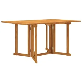 Mesa de jardín plegable Butterfly madera de teca 150x90x75 cm de vidaXL, Mesas de jardín - Ref: Foro24-362751, Precio: 251,80...