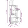 Blumenständer aus massivem Tannenholz, 60 x 25 x 130 cm von vidaXL, Topfständer - Ref: Foro24-362873, Preis: 54,70 €, Rabatt: %