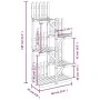 Soporte para flores madera maciza de abeto 60x25x130 cm de vidaXL, Soportes para macetas - Ref: Foro24-362873, Precio: 50,53 ...