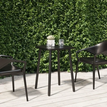 Anthrazitgrauer Gartentisch aus Stahl 50x50x71 cm von vidaXL, Gartentische - Ref: Foro24-362736, Preis: 73,13 €, Rabatt: %
