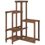 Soporte para flores de madera maciza abeto 62,5x61,5x101,5 cm de vidaXL, Soportes para macetas - Ref: Foro24-362883, Precio: ...