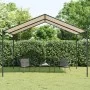 Steel and beige fabric tent 4x4 m by vidaXL, Tents and gazebos - Ref: Foro24-362454, Price: 252,47 €, Discount: %