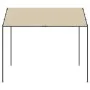Steel and beige fabric tent 4x4 m by vidaXL, Tents and gazebos - Ref: Foro24-362454, Price: 252,47 €, Discount: %