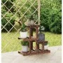 Blumenständer aus massivem Tannenholz 58x25x51 cm von vidaXL, Topfständer - Ref: Foro24-362869, Preis: 30,75 €, Rabatt: %