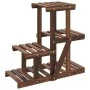 Solid spruce wood flower stand 58x25x51 cm by vidaXL, Pot stands - Ref: Foro24-362869, Price: 32,46 €, Discount: %
