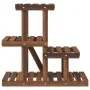 Blumenständer aus massivem Tannenholz 58x25x51 cm von vidaXL, Topfständer - Ref: Foro24-362869, Preis: 30,75 €, Rabatt: %