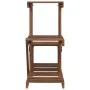 Blumenständer aus massivem Tannenholz 58x25x51 cm von vidaXL, Topfständer - Ref: Foro24-362869, Preis: 30,75 €, Rabatt: %