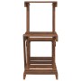 Blumenständer aus massivem Tannenholz 58x25x51 cm von vidaXL, Topfständer - Ref: Foro24-362869, Preis: 32,91 €, Rabatt: %