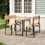 Folding bar table and benches 3 pieces solid fir wood by vidaXL, Garden sets - Ref: Foro24-363112, Price: 275,89 €, Discount: %