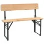 Folding bar table and benches 3 pieces solid fir wood by vidaXL, Garden sets - Ref: Foro24-363112, Price: 275,89 €, Discount: %