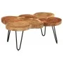 Couchtisch 6 Stämme massives Akazienholz 36 cm von vidaXL, Couchtisch - Ref: Foro24-353300, Preis: 176,24 €, Rabatt: %