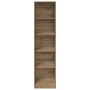 Armario de madera de ingeniería roble artesanal 50x50x200 cm