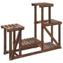 Blumenständer aus massivem Tannenholz, 90 x 25 x 73,5 cm von vidaXL, Topfständer - Ref: Foro24-362875, Preis: 41,96 €, Rabatt: %