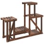 Blumenständer aus massivem Tannenholz, 90 x 25 x 73,5 cm von vidaXL, Topfständer - Ref: Foro24-362875, Preis: 49,89 €, Rabatt: %