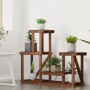 Blumenständer aus massivem Tannenholz, 90 x 25 x 73,5 cm von vidaXL, Topfständer - Ref: Foro24-362875, Preis: 49,89 €, Rabatt: %